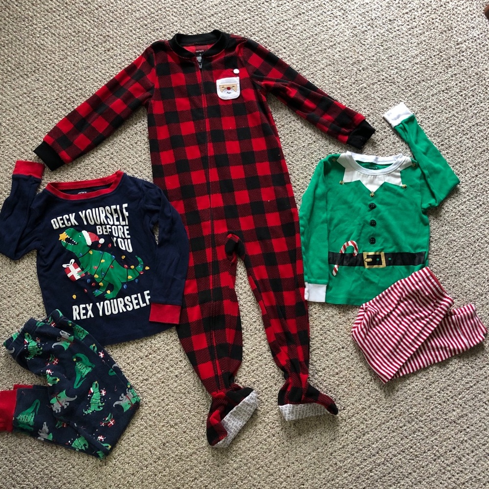 🎄Boy’s X-Mas PJ Bundle! ❤️